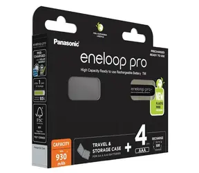 Panasonic Eneloop Pro Akku AAA 930 mAh / Ni-MH / 4 Stück / Blister 