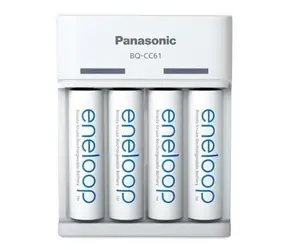 Panasonic Basic USB-Ladegerät + 4X AA Eneloop 2000 mAh