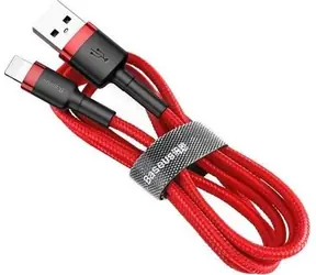 Baseus CALKLF-B09 Kabel USB-A (M) - Lightning (M) 1 m rot