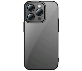Baseus ARMC021101 Glitzerhülle für Apple iPhone 14 Pro Max schwarz / + gehärtetes Glas