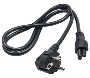 Trx Netzkabel 1 m schwarz / 3-polig