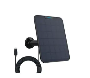 Reolink Solar Panel 2 schwarz / USB-C / Micro-USB / Solarpanel für Reolink Kameras