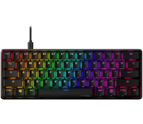 HyperX Alloy Origins 60 Schwarz / Gaming-Tastatur / Mechanisch / HyperX Rot / US / RGB / USB-C