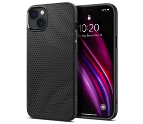 Spigen Liquid Air Schutzhülle für Apple iPhone 15 PLUS schwarz