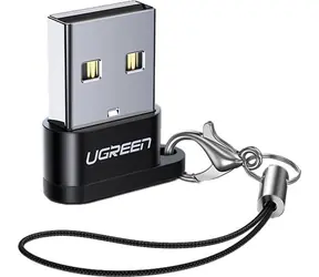 Ugreen Adapter USB-A (M) - USB-C (F) schwarz / Bluetooth