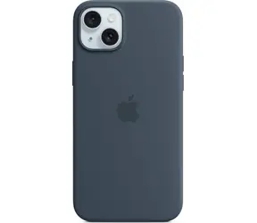 Apple Silikonhülle mit MagSafe für iPhone 15 PLUS Sturmblau / Endverkauf