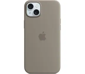 Apple Silikonhülle mit MagSafe für iPhone 15 PLUS Tongrau