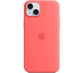 Apple Silikonhülle mit MagSafe für iPhone 15 PLUS, helle Wassermelone
