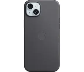 Apple Cover aus FineWoven Stoff mit MagSafe für iPhone 15 PLUS schwarz