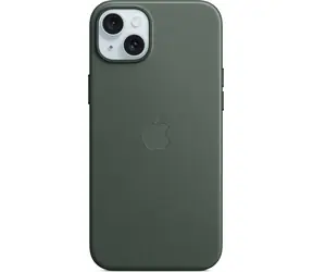 Apple Cover aus FineWoven Stoff mit MagSafe für iPhone 15 PLUS blattgrün