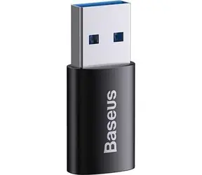 Baseus ZJJQ000101 Adapter USB-A (M) - USB-C (F) schwarz