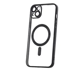 CPA Mag Color Chrome Silikon-TPU-Hülle für Apple iPhone 14 schwarz