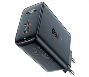 Acefast PD50W GaN Ladegerät schwarz / 2x USB-C / 50W
