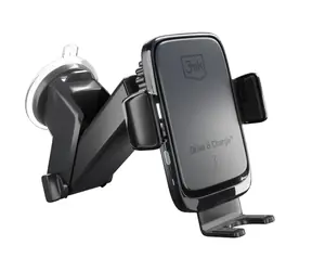 3mk Drive & Charge Autotelefonhalter mit kabellosem Laden / 15 W 