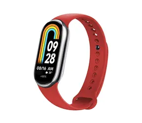 FIXED Silikonarmband Silikonarmband für XIAOMI Mi Band 8 rot