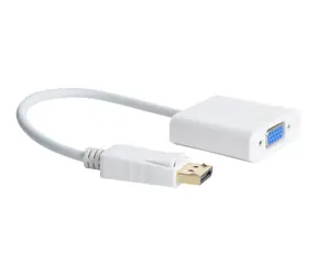 Gembird A-DPM-VGAF-02-W DisplayPort 1.1 - VGA 0,15 m weiß