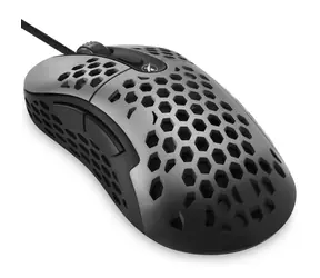 Niceboy ORYX M666 Daemon 2 Schwarz / Optische Gaming-Maus / 7200 DPI / RGB / 7 Tasten