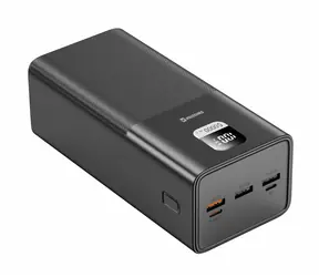 Swissten 22013942 50000 mAh schwarz / Power Bank / 5V / 3A / USB-C & USB & Micro-USB