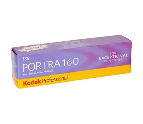 Kodak Professional Portra 160 135/36 5 Stück / Farbnegativfilm / ISO 160 