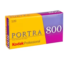 Kodak Professional Portra 800 120 5 Stück / Farbnegativfilm / ISO 800 