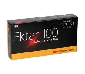 Kodak Professional Ektar 100 120 5 Stück / Farbnegativfilm / ISO 100 