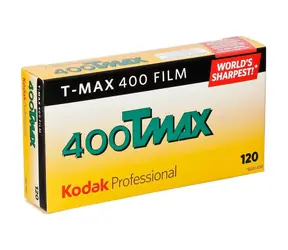 Kodak Professional TMY 400 120 5 Stück / Schwarzweiß-Negativfilm / ISO 400