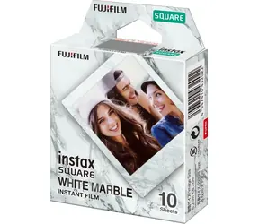 Fujifilm Instax Square Film Marmor 10 Stück / Sofortbildfilm / 86 x 72 mm 