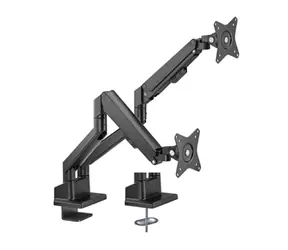 Brateck LDT62-C024 / Monitorhalterung / zwei Arme / Tragfähigkeit 2x 9 kg / VESA 75 & 100