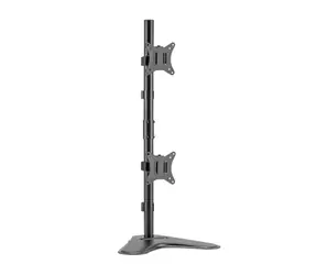 Brateck LDT66-T02V / Monitorhalterung / zwei Arme / Tragkraft 2x 9 kg / VESA 75 & 100