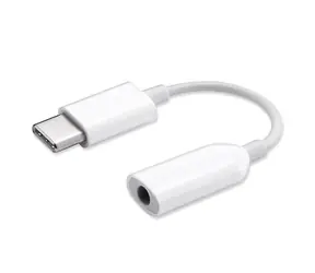 XIAOMI Original Reduction USB-C (M) - 3,5-mm-Buchse (F) weiß