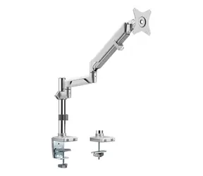 LogiLink BP0087 silber / Monitorarm / VESA / 17" bis 32" / bis 9 kg 