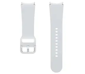 Samsung Sportarmband 20 mm (M/L) Silber / Fluorelastomer