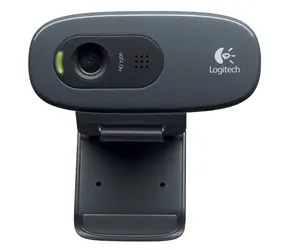 Logitech WebCam C270 HD / 1280x720px / 720p|30 fps / 3MPx / Mikrofon / USB