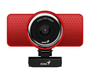 Genius ECam 8000 rot / Webcam / 1920x1080 / USB 2.0 / Mikrofon