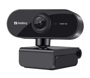 Sandberg USB Webcam Flex 1080P HD / Webcam / USB-A 2.0 / 1080p@30FPS / 2MPx / Mikrofon