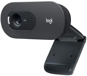 Logitech C505 HD schwarz / Webcam / 720p / 30fps / USB-A