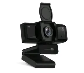 Connect IT WebYouSee schwarz / Webcam / 1080p@30FPS / 3 Mpix / USB / Mikrofon