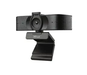 Trust Teza 4K / Webcam / 4K@30FPS / 74° / USB / Mikrofon / Autofokus / Stativ