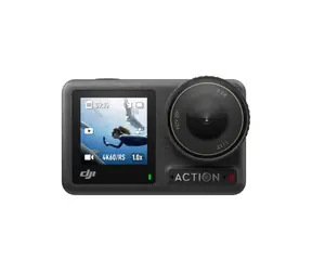 DJI OSMO Action 4 Standard Combo / Outdoor-Kamera / 4K / Sichtfeld: 155° / microSD / WLAN / BL / Zubehör