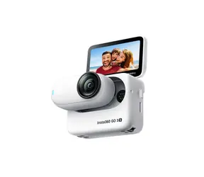 Insta360 GO 3S - 64 GB weiß / Action-Kamera / 360° / 4K@30FPS / 2,2-Zoll-Display / Wi-Fi / BT 5.0 / 310 mAh / AI-Editor
