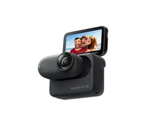 Insta360 GO 3S - 64 GB schwarz / Action-Kamera / 360°/ 4K@30FPS / 2,2-Zoll-Display / Wi-Fi / BT 5.0 / 310 mAh / AI-Editor