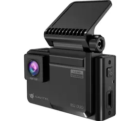 Navitel RS3 Duo Wide schwarz / Autokamera / 2560x1440 / 240° Betrachtungswinkel / microSD