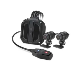 Mio MiVue M820WD / Motorradkamera / 1920 x 1080 / Full HD / 3200 mAh / WLAN / GPS / G-Sensor / IP67 / microSD