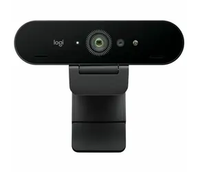 Logitech Brio 4K Schwarz / Webcam / UHD / Dual-Mikrofon / USB 3.0 & USB-C