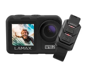 Nagelneu - Lamax W10.2 / Außenkamera / 4K / Frontkamera 1,4" / Rückkamera 2" / WLAN / Micro-SD / USB-C / Micro-HDMI / nagelneu