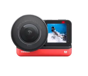 Insta360 ONE R (1-Zoll-Edition) / Modulare Actionkamera / Touchscreen / USB-C / MicroSD / wasserdicht bis 5 m