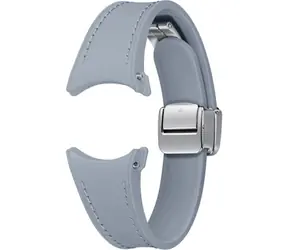 Samsung Eco-Leder-Hybridarmband mit Flip-Schnalle 20 mm (S/M), blau