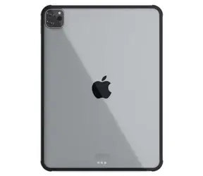 Epico Hero Schutzhülle für Apple iPad Pro 12,9" (2018/2020/2021/2022), transparent/schwarz