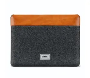 tomtoc Hülle für MacBook Air/Pro 13" grau/braun