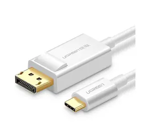 Ugreen MM139 Kabel USB-C (M) - DisplayPort (M) 1,5 m weiß